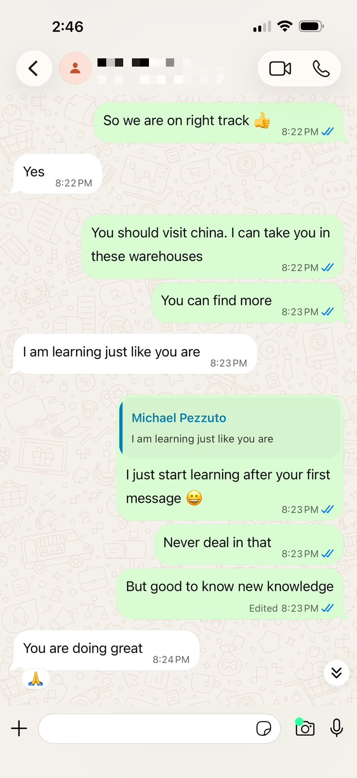 Client testimonial 8