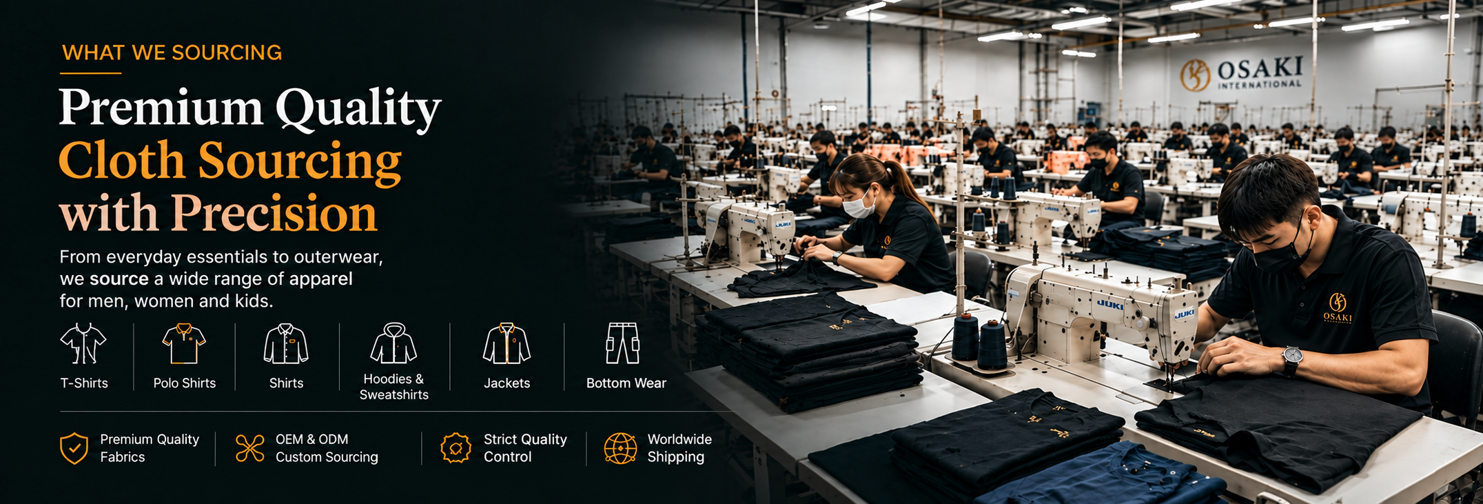 Osaki International Clothing Manufacturing
